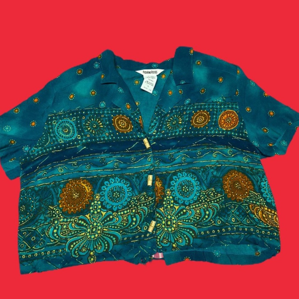 80s crop top